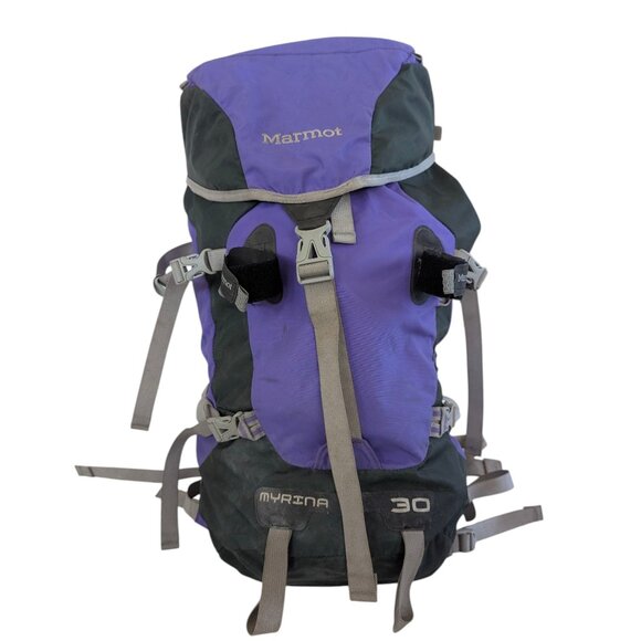 Marmot Myrina 30 - Internal Frame Backpack - Purple and Black